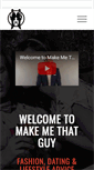 Mobile Screenshot of makemethatguy.com